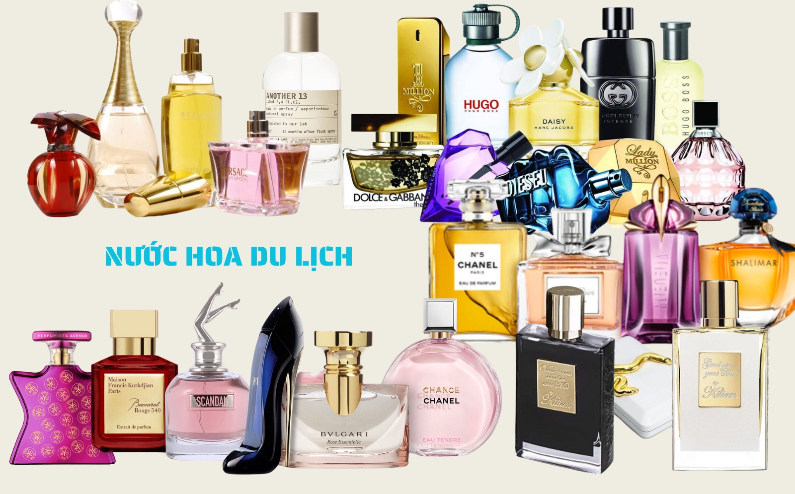 Nước hoa nhập khẩu chính hãng - Nước hoa du lịch