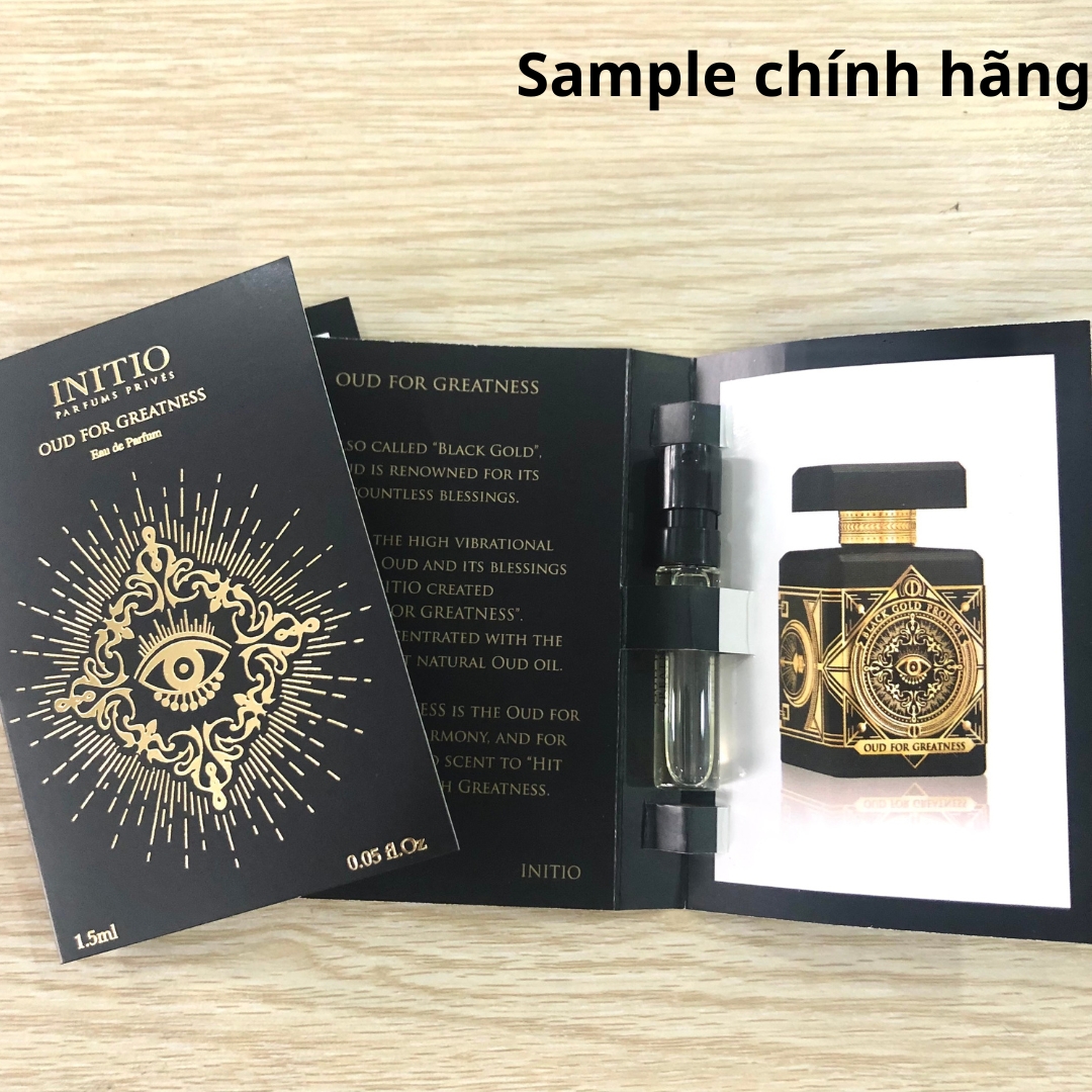 Vial nc hoa chnh hng Initio Parfums Prives Oud for Greatness EDP