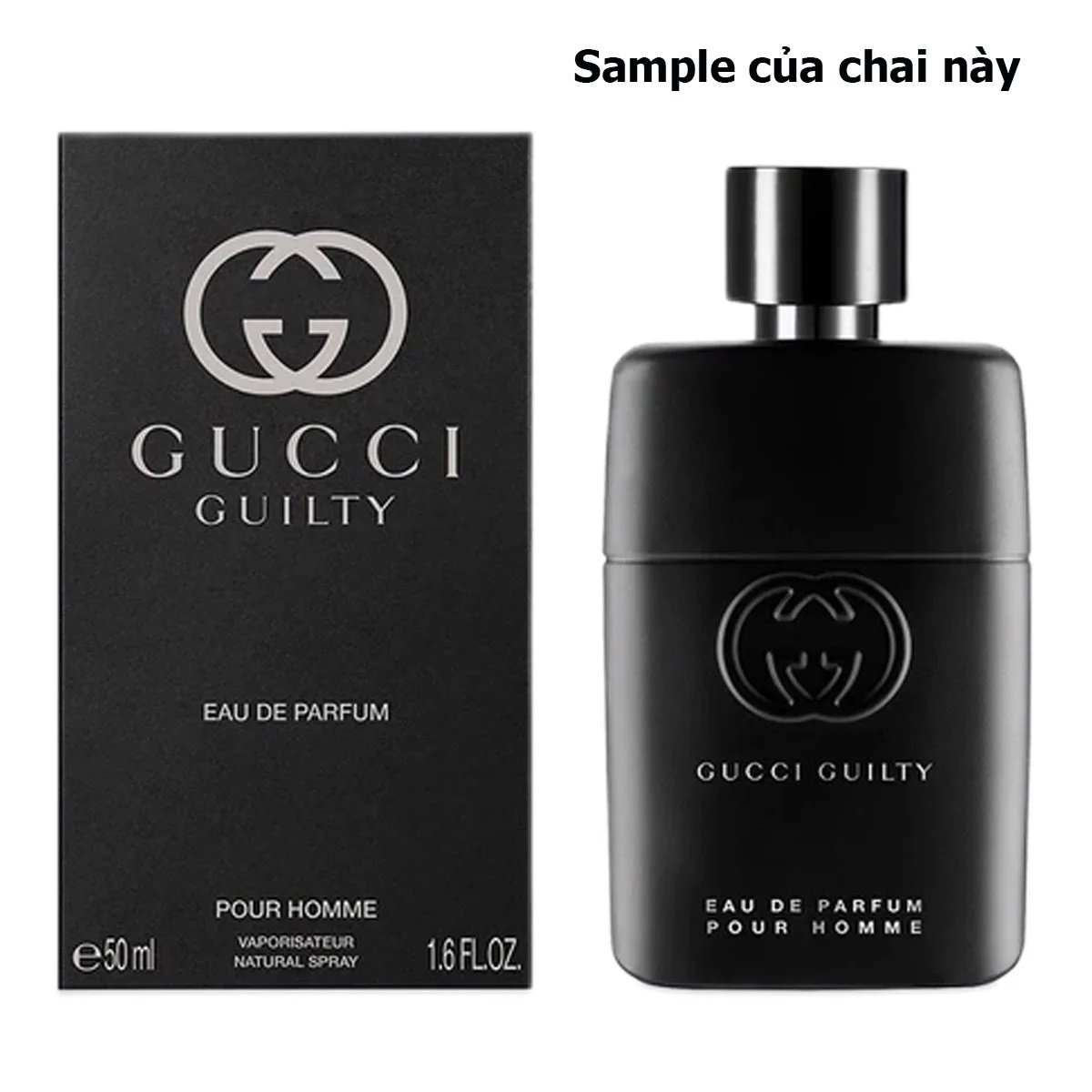 Vial nc hoa chnh hng Gucci Guilty Pour Homme EDP