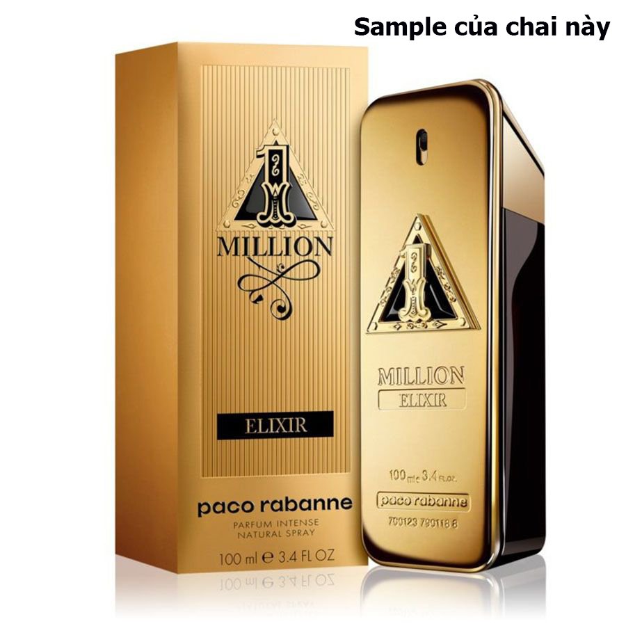 Vial nc hoa chnh hng Paco Rabanne 1 Million Elixir