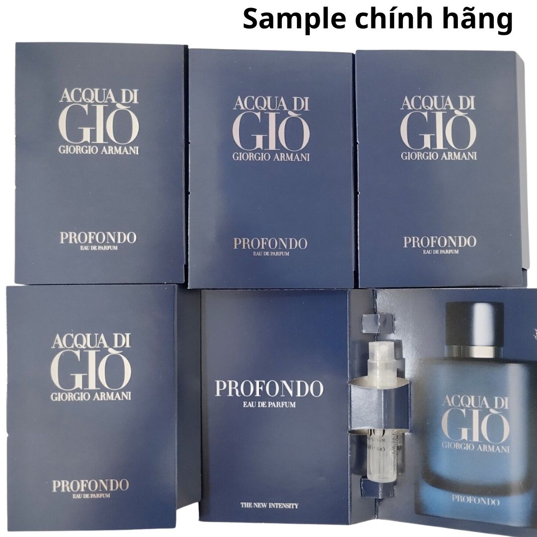 Mu th nc hoa vial Giorgio Armani Acqua Di Gio Profondo 2020 chnh hng
