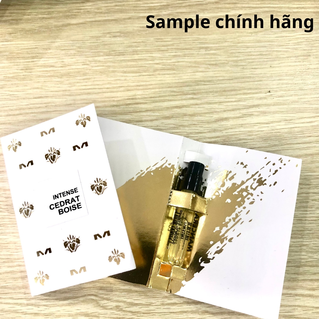 Vial nc hoa chnh hng Mancera Cedrat Boise Intense 2ml