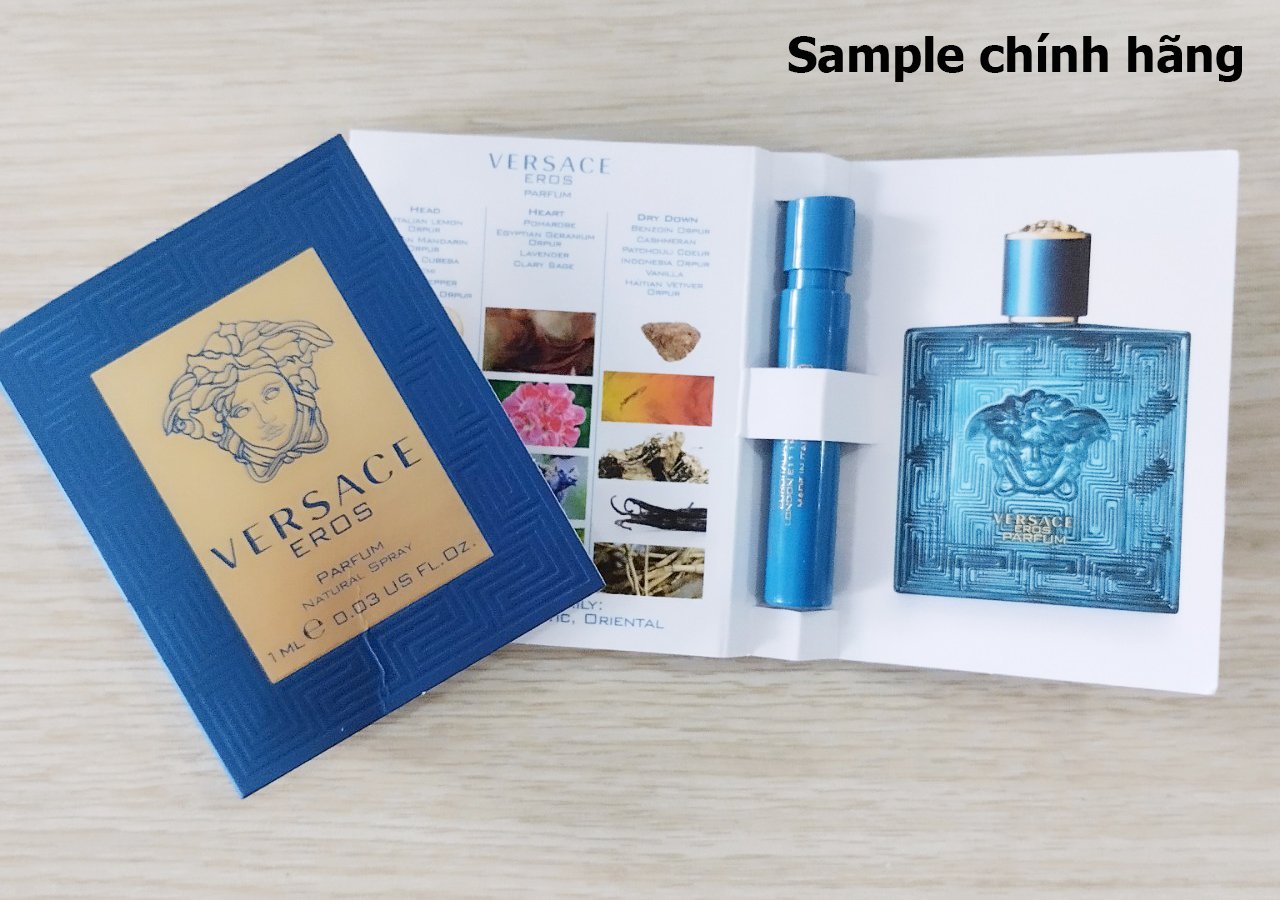 Vial nc hoa chnh hng Versace Eros Parfum