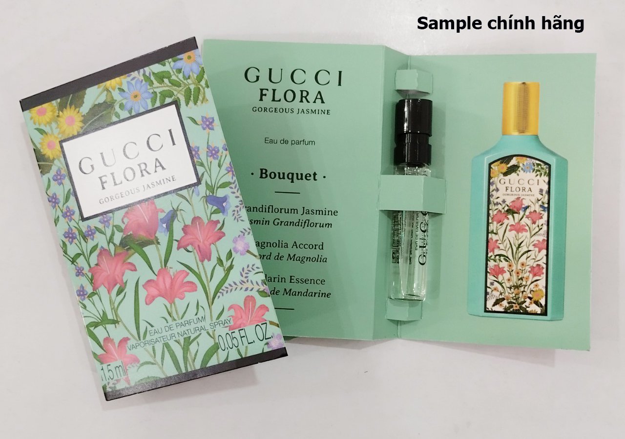 Mu th nc hoa Vial Gucci Flora Gorgeous Jasmine EDP chnh hng