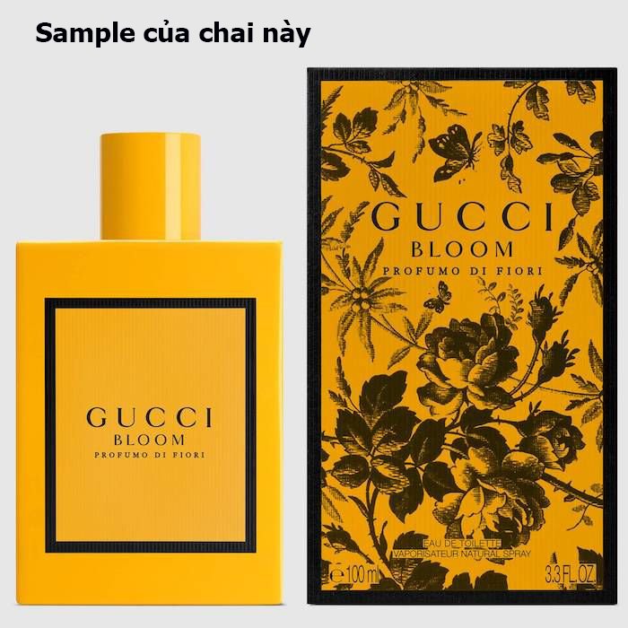 Vial nc hoa chnh hng Gucci Bloom Profumo Di Fiori 