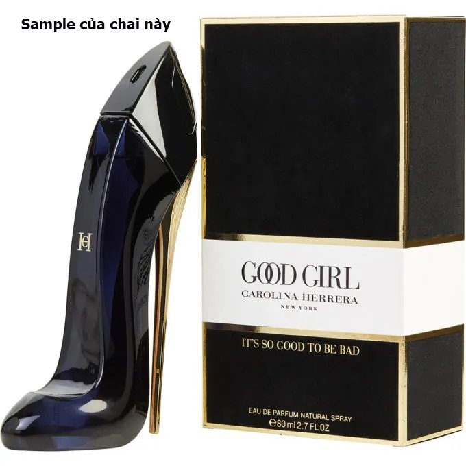 Vial nc hoa chnh hng Good Girl en