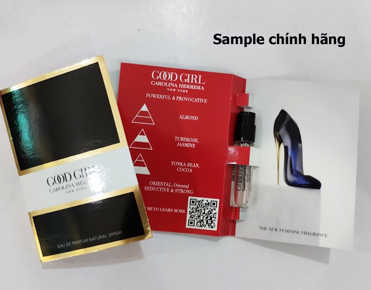 Vial nc hoa chnh hng Good Girl en