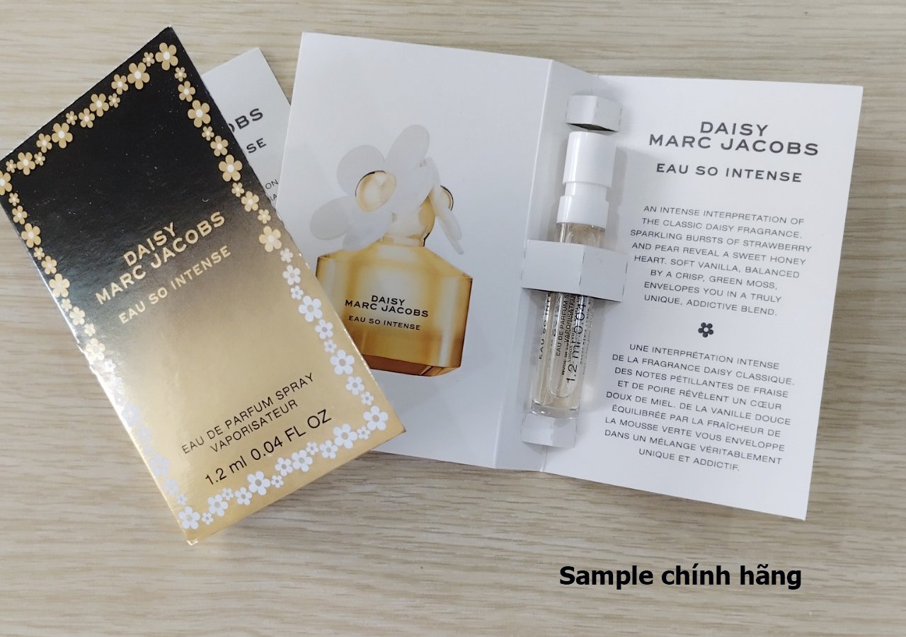 Vial nc hoa chnh hng Marc Jacobs Daisy Eau So Intense