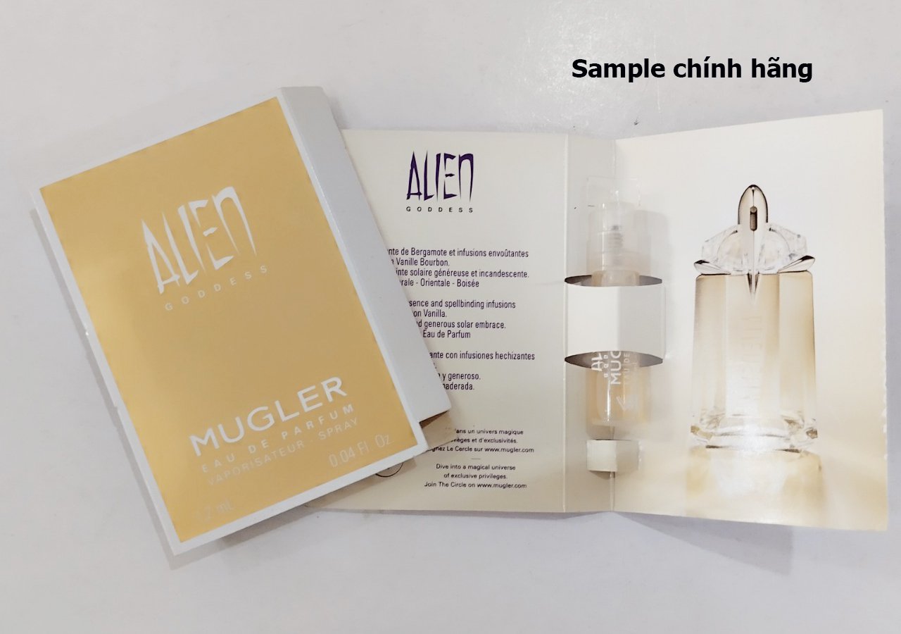 Vial nc hoa chnh hng Thierry Mugler Alien Goodess 12ml
