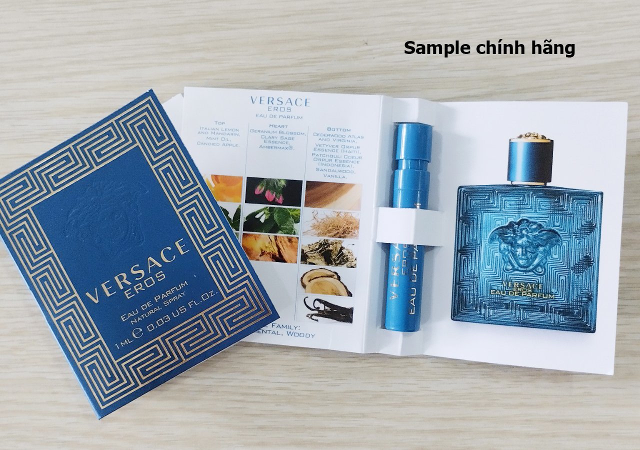 Vial nc hoa chnh hng Versace Eros EDP