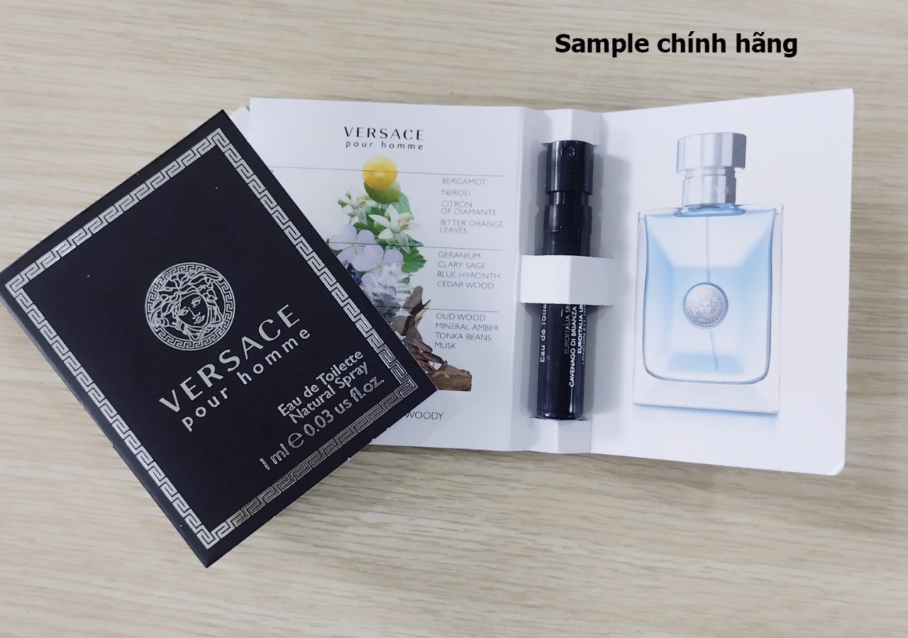 Vial nc hoa chnh hng Versace Pour Homme