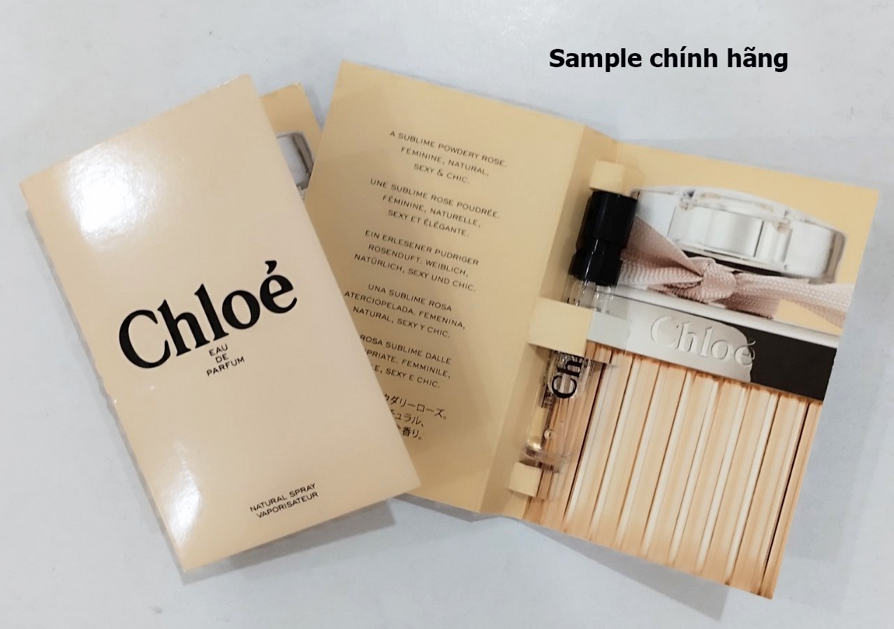 Mu th nc hoa Vial Chole EDP chnh hng