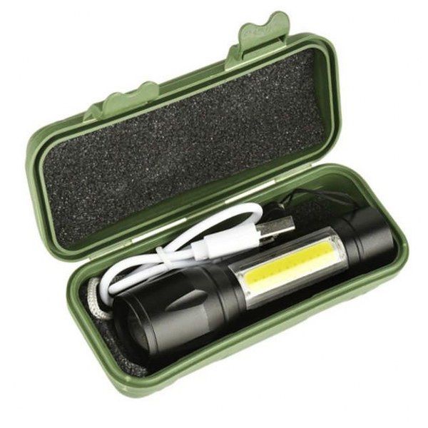  led mini siu sng c zoom sc in 3 ch  nh gn tin li