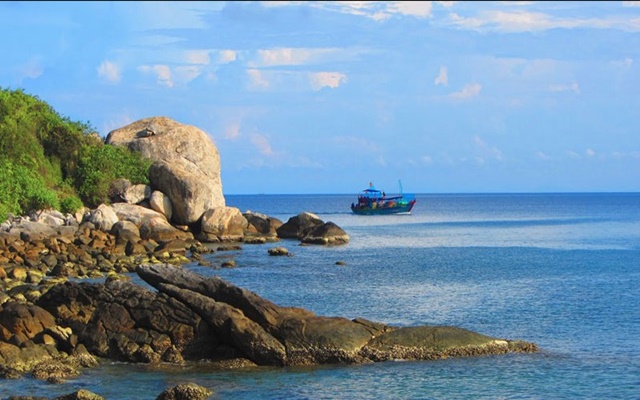 Bãi Sa Huỳnh đảo Bình Ba