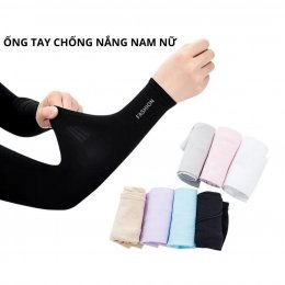 [1 đôi] Găng tay chống nắng xỏ ngón nam nữ chống tia UV