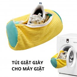 Túi giặt giày cho máy giặt, túi bảo vệ giày dép khi giặt máy