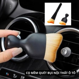 Cọ mềm quét bụi nội thất ô tô, chổi phủi bụi vệ sinh nội thất xe hơi sợi mềm tiện lợi