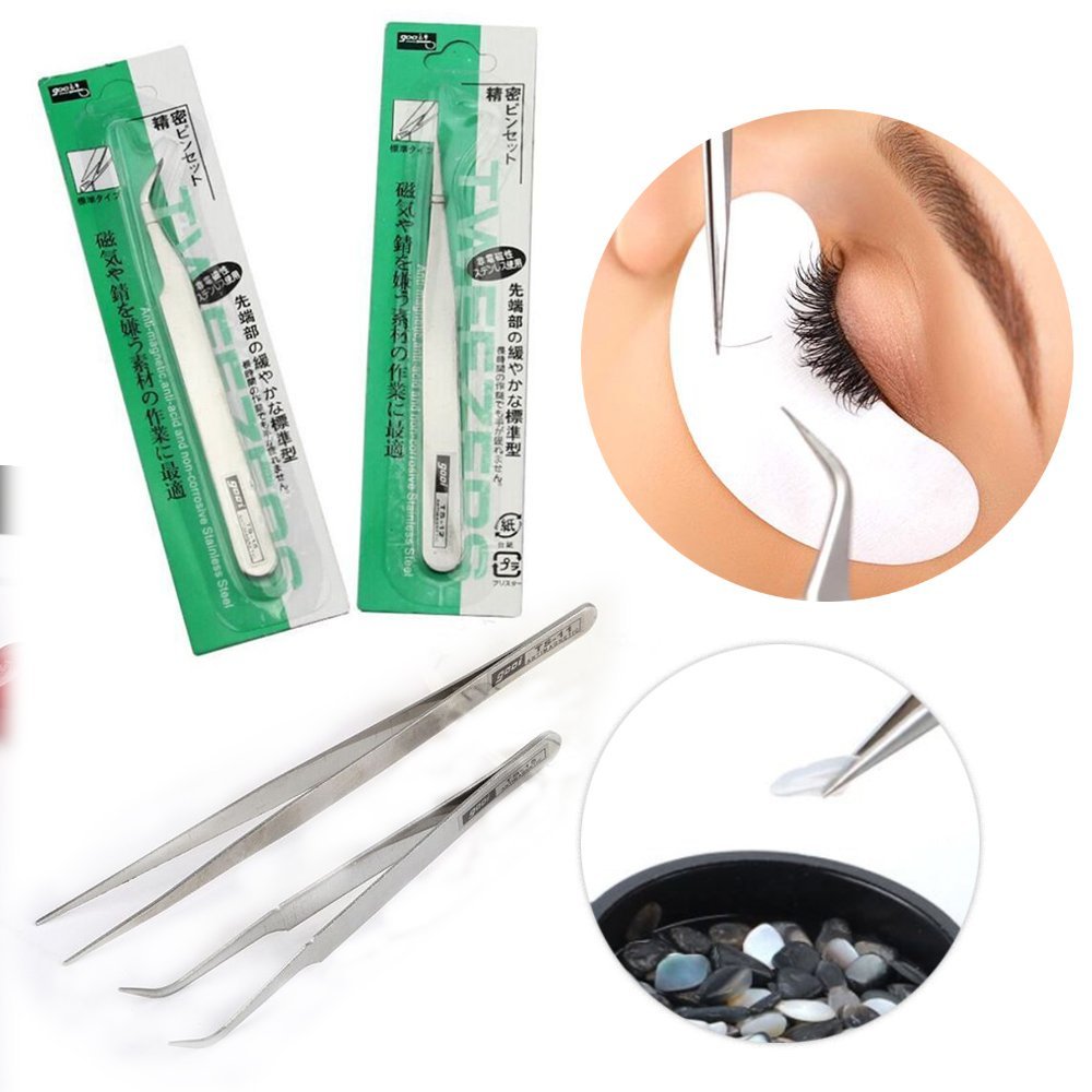 Nhíp gắn lông mi giả,đính đá đầu nhọn,đầu cong Nhíp gắn lông mi giả,đính đá đầu nhọn,đầu cong