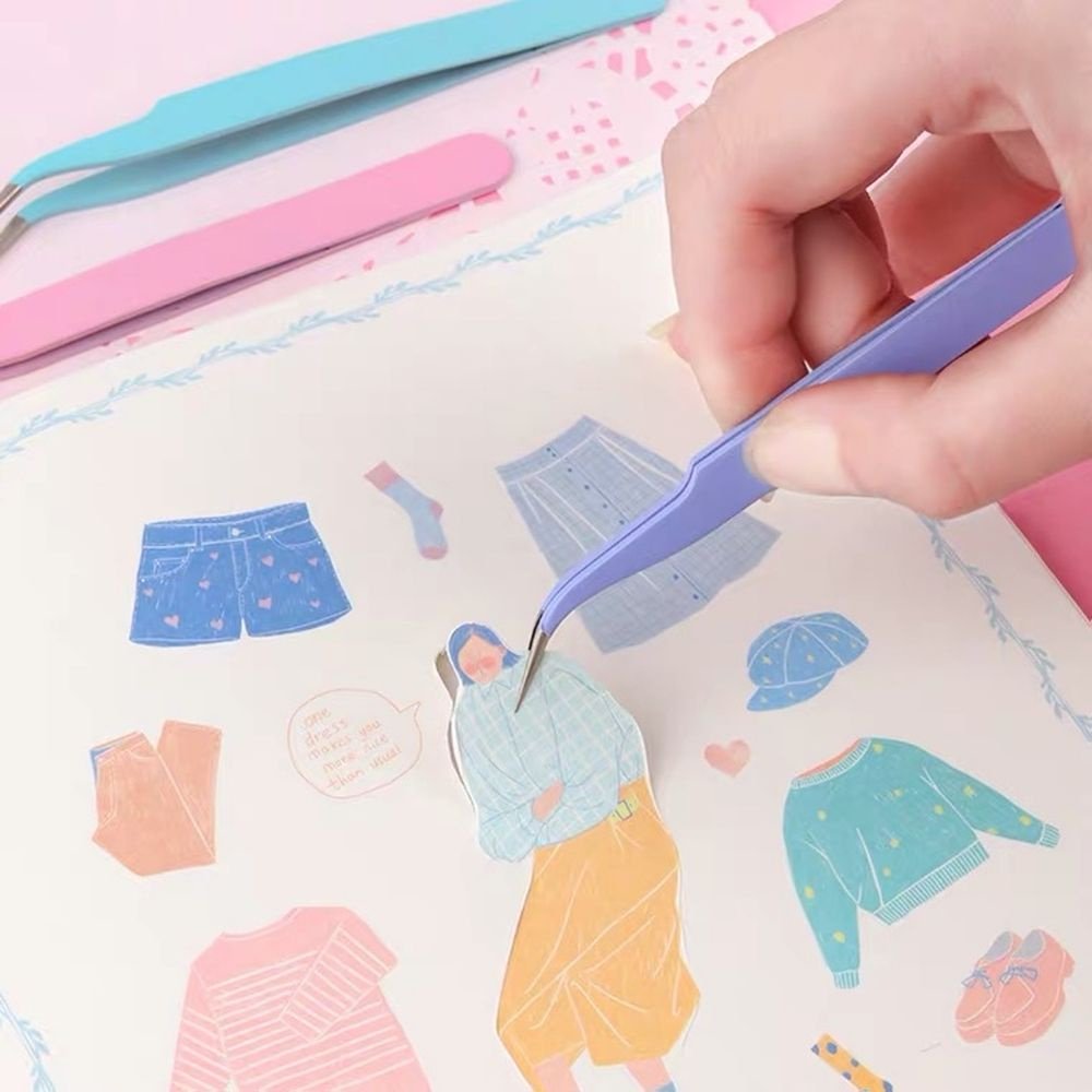 Nhíp gắn lông mi giả,đính đá đầu nhọn,đầu cong Nhíp gắn lông mi giả,đính đá đầu nhọn,đầu cong