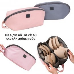Túi khóa chéo vải dù cao cấp chống nước đựng đồ lót phụ kiện mỹ phẩm du lịch