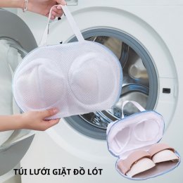 Túi lưới giặt áo ngực, đồ lót chuyên dụng vải dày cao cấp