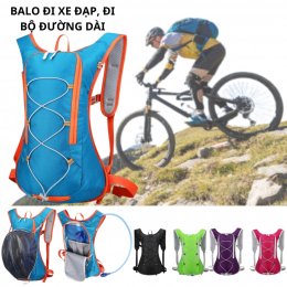 Balo đi xe đạp siêu nhẹ, có ngăn chứa túi nước leo núi, chạy bộ, treking, đi bộ đường dài