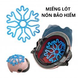 Miếng lót nón bảo hiểm thoáng khí, tấm lót nón giúp bảo vệ đầu và giữ kiểu tóc