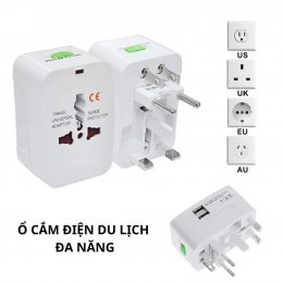 Ổ cắm điện du lịch đa năng
