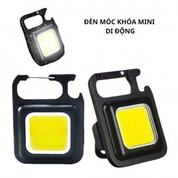 Đèn móc khóa mini di động, đèn mini cắm trại dã ngoại du lịch