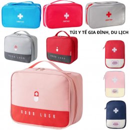 Túi đựng thuốc, dụng cụ y tế cứu thương cá nhân, gia đình, du lịch nhỏ gọn chống nước tiện lợi